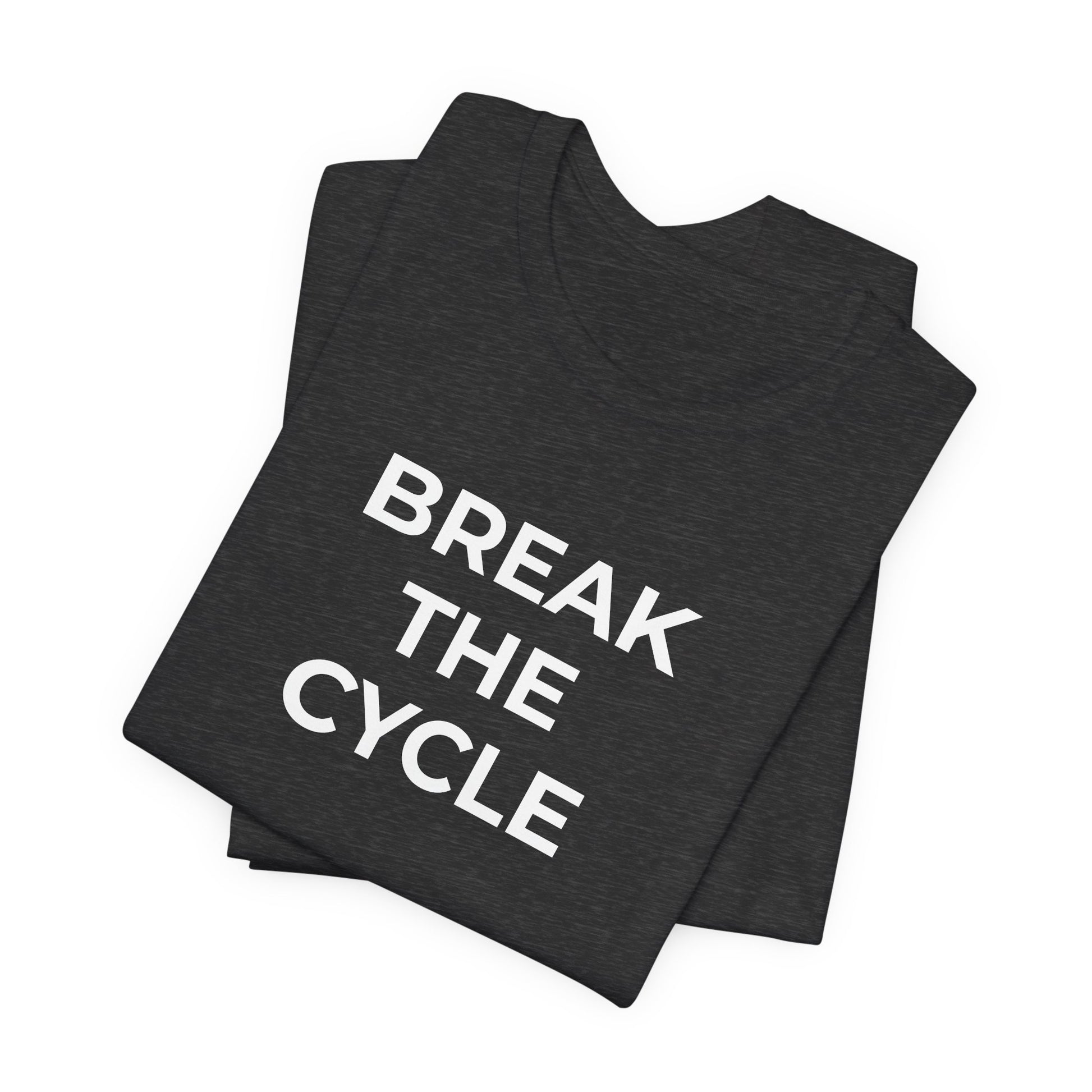 Domestic Violence T-Shirt Break the Cycle - Wear What You Stand For Products