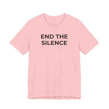 Domestic Violence T-shirt End the Silence - Wear What You Stand For Products