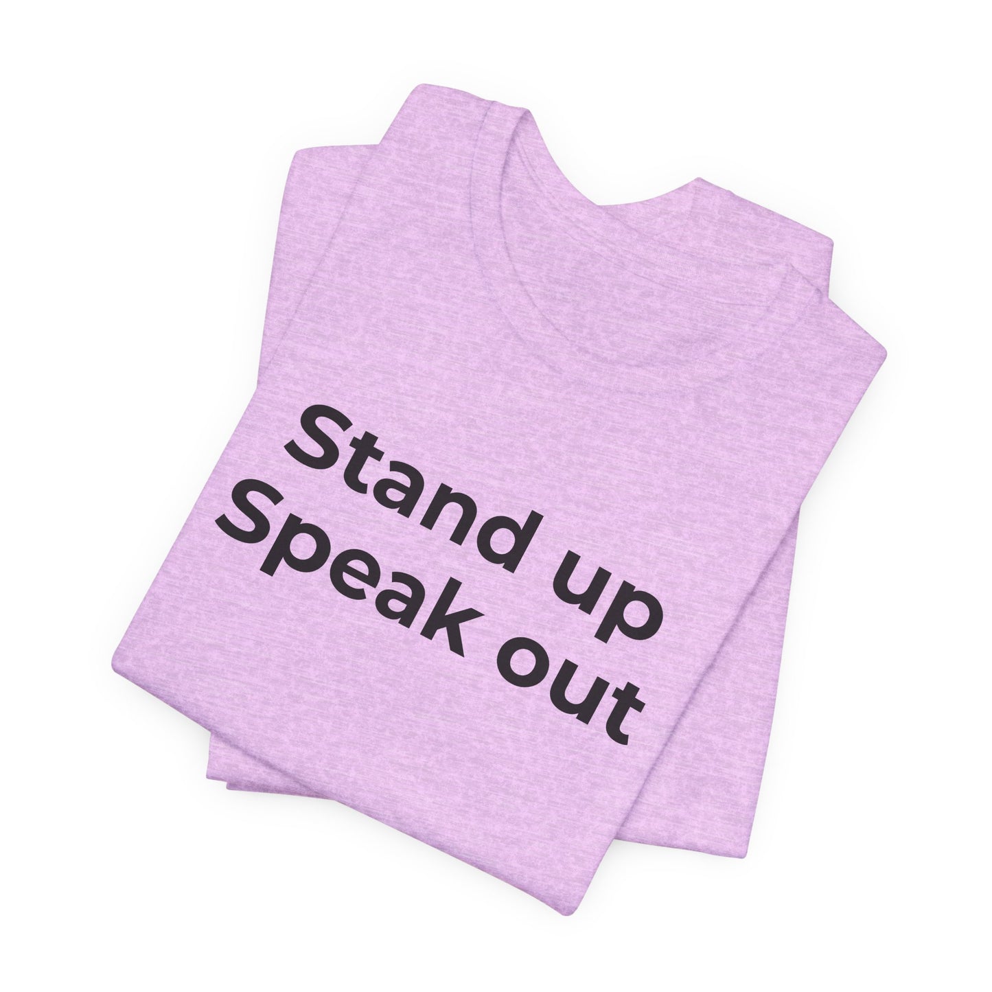 Anti-Bullying and Domestic Violence Awareness T-Shirt for Support and Advocacy - Wear What You Stand For Products
