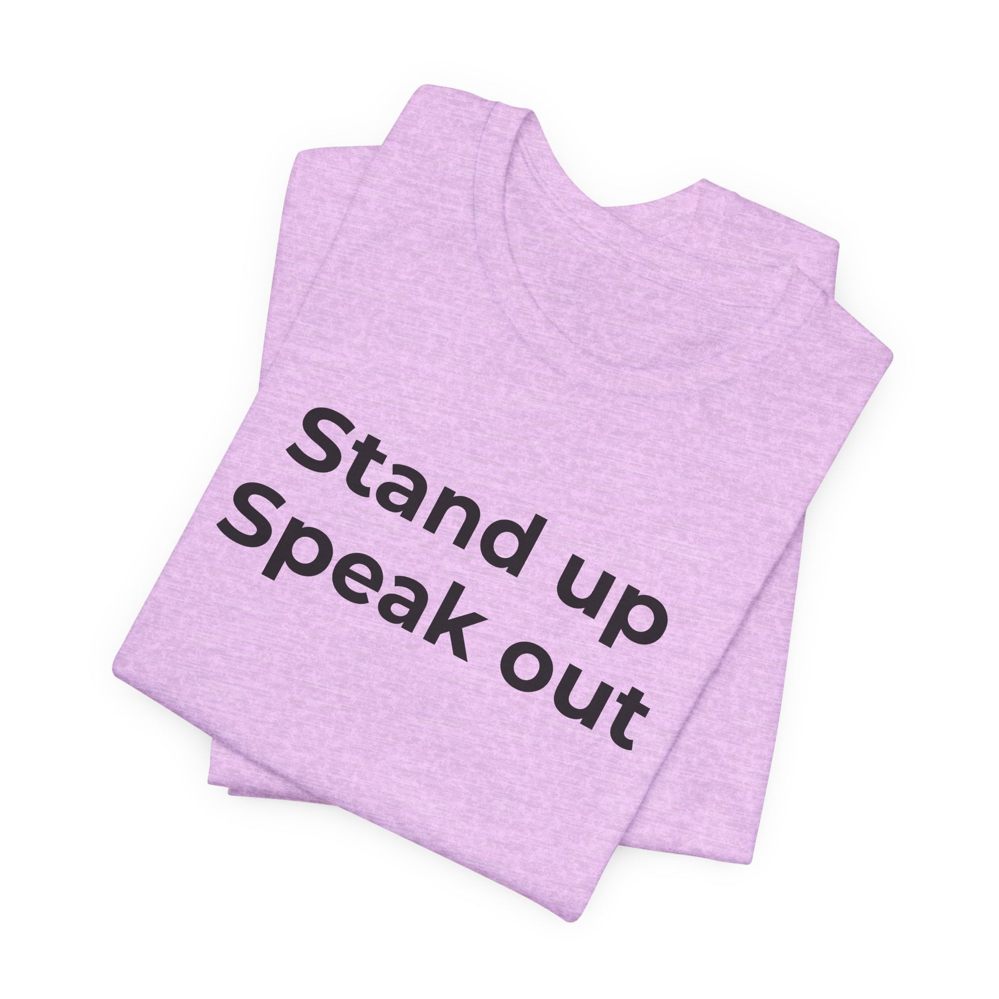 Anti-Bullying and Domestic Violence Awareness T-Shirt for Support and Advocacy - Wear What You Stand For Products