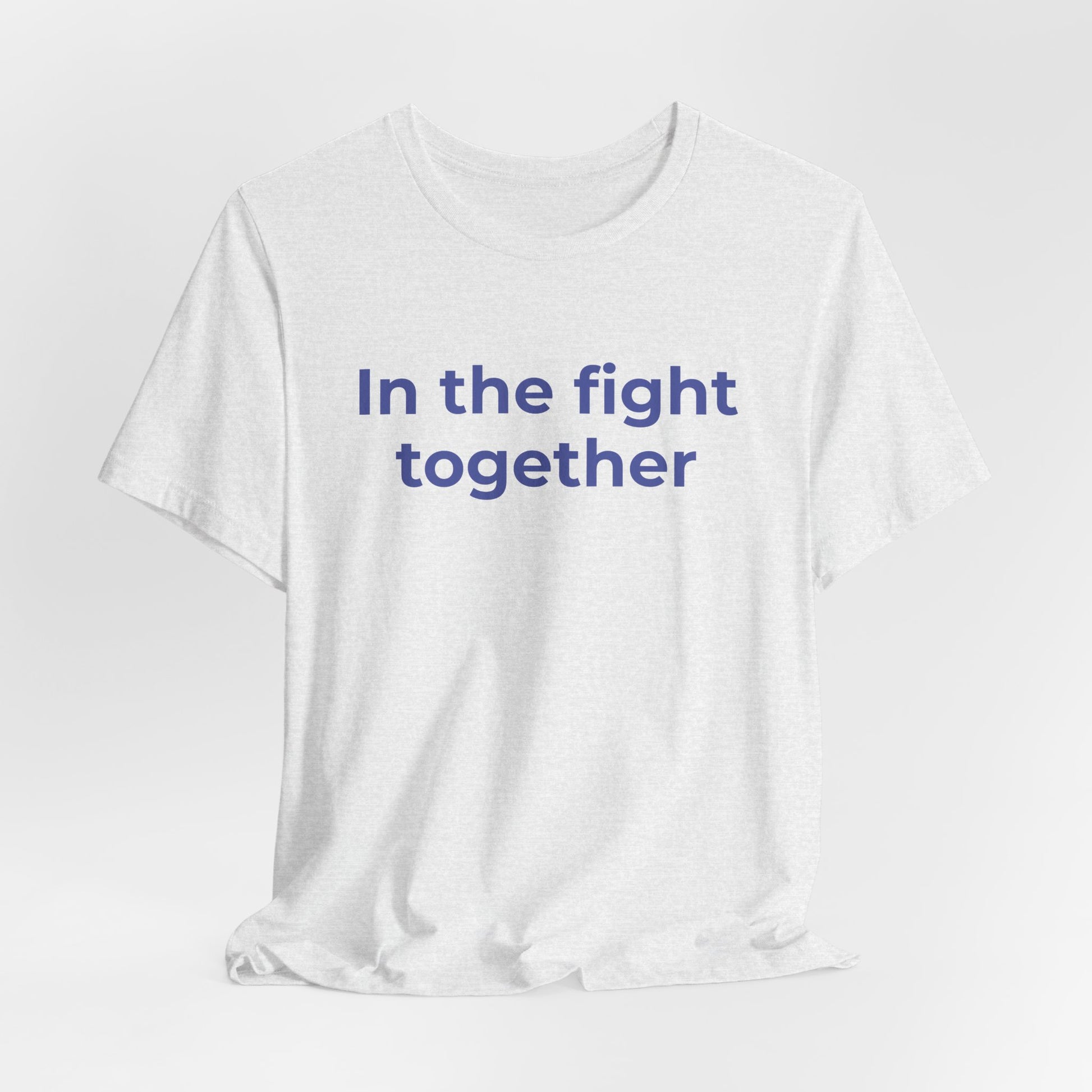 Cancer T-Shirt In the Fight Together - Wear What You Stand For Products