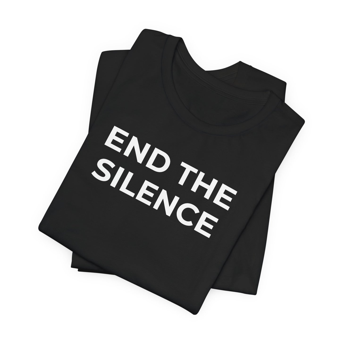Domestic Violence T-shirt End the Silence - Wear What You Stand For Products