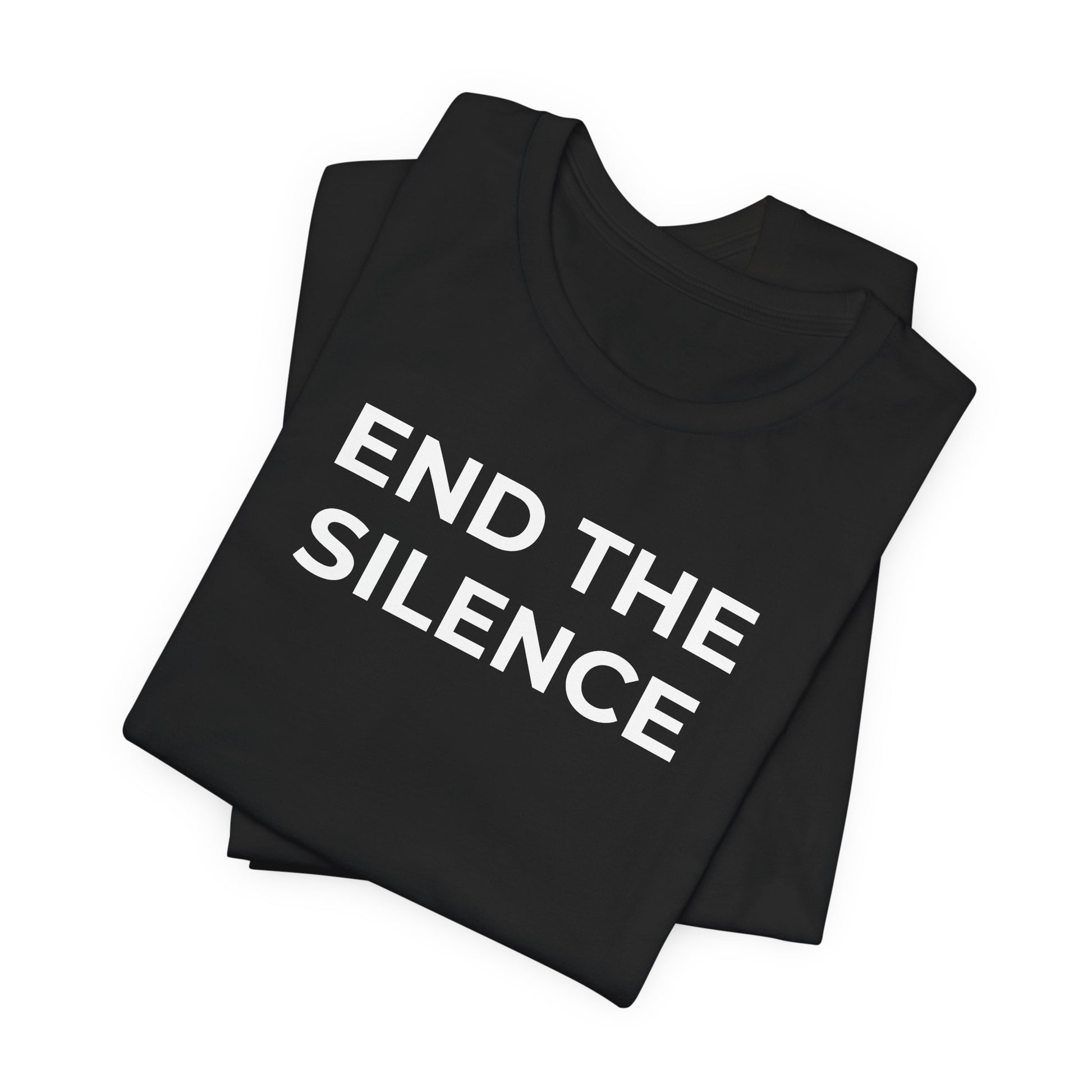Domestic Violence T-shirt End the Silence - Wear What You Stand For Products