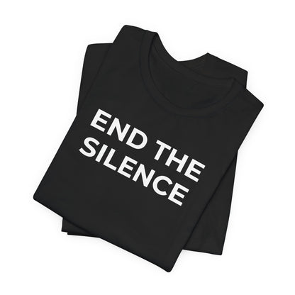 Domestic Violence T-shirt End the Silence - Wear What You Stand For Products