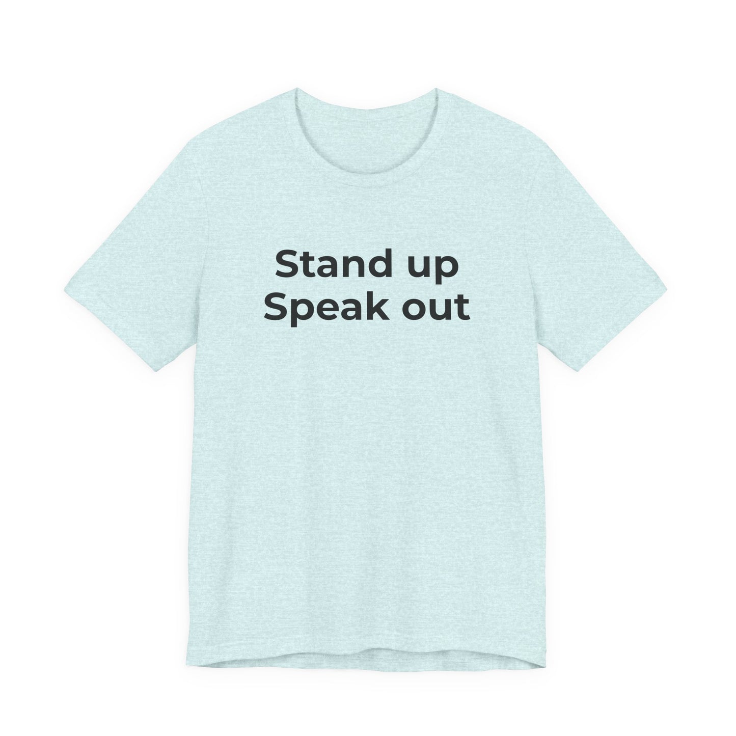 Anti-Bullying and Domestic Violence Awareness T-Shirt for Support and Advocacy - Wear What You Stand For Products