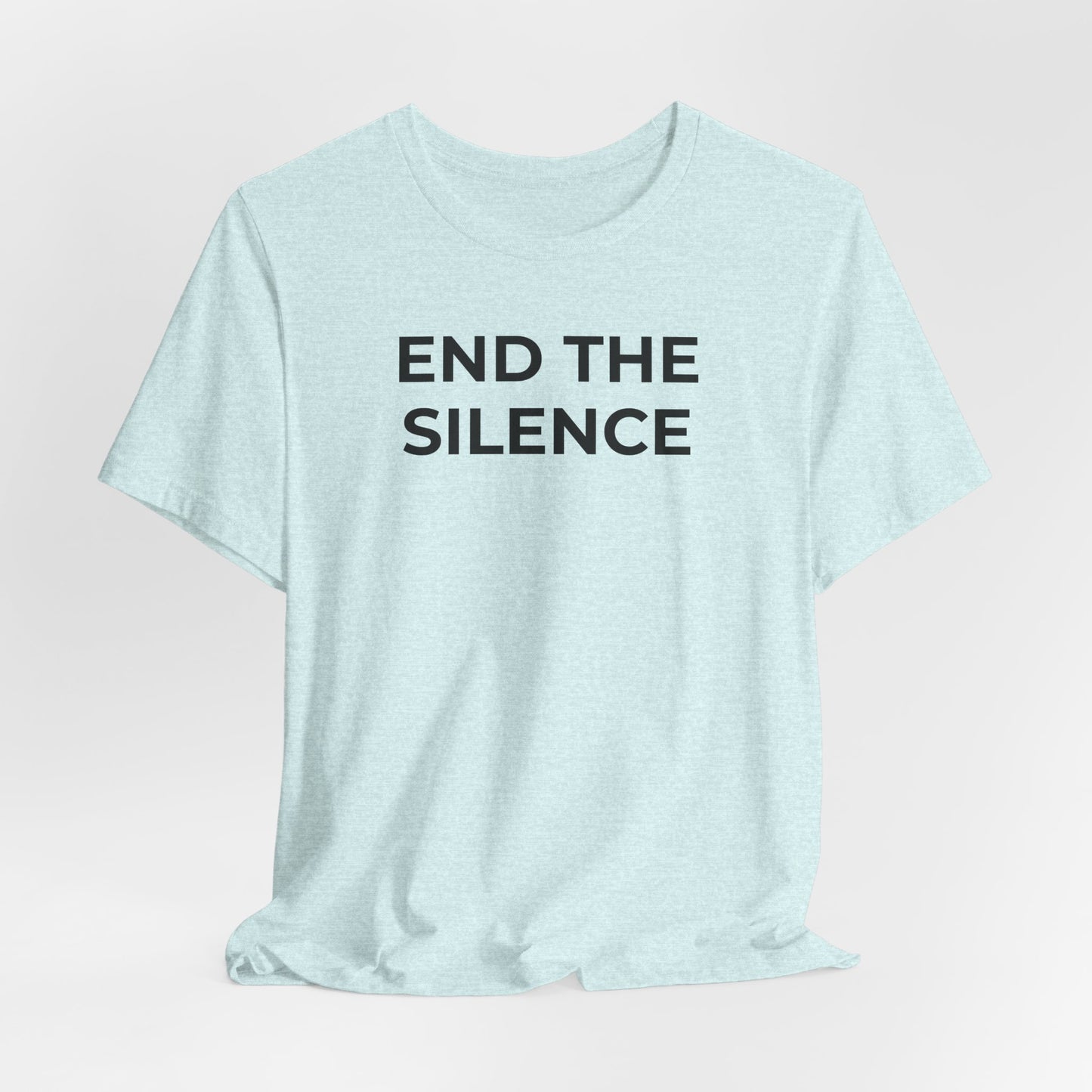 Domestic Violence T-shirt End the Silence - Wear What You Stand For Products