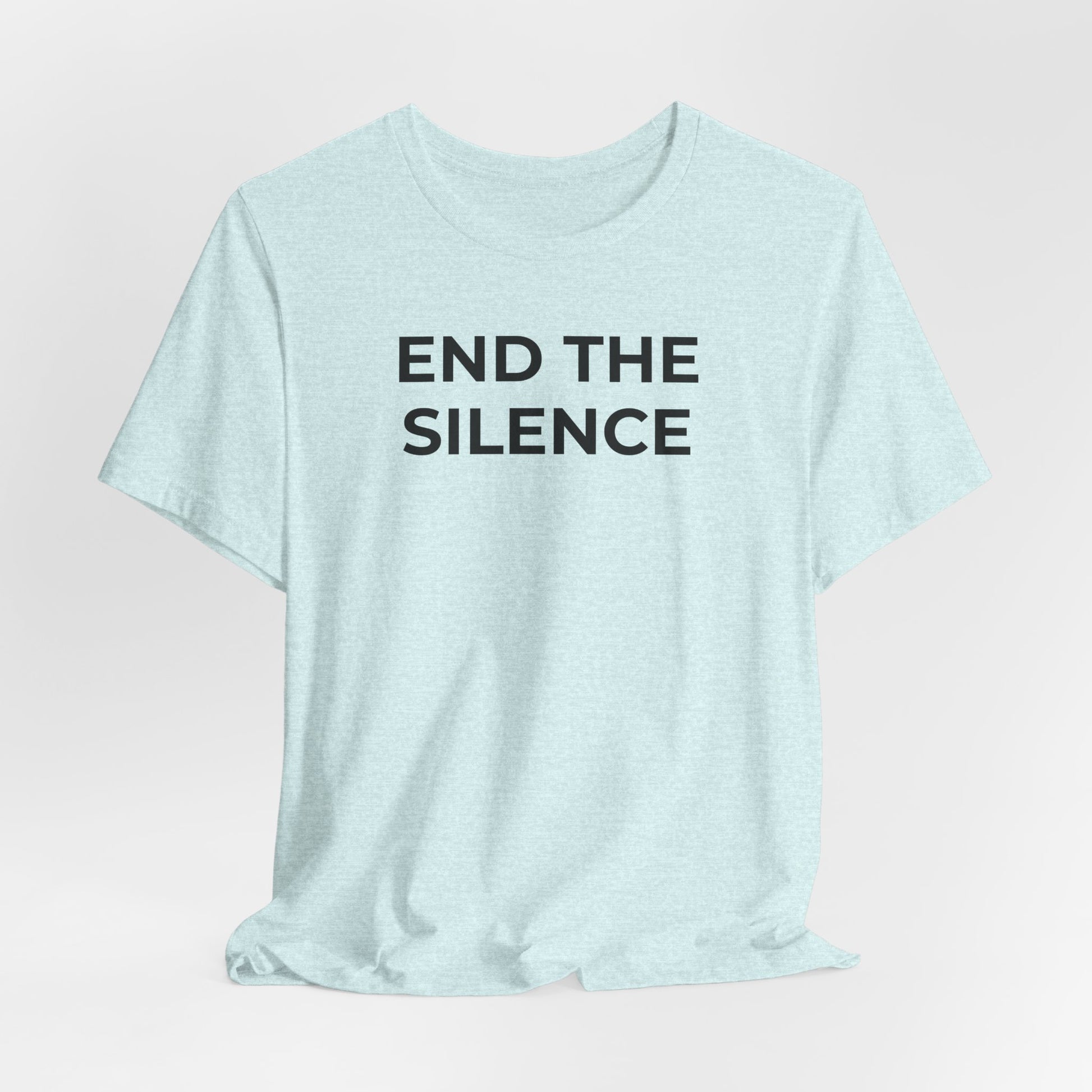Domestic Violence T-shirt End the Silence - Wear What You Stand For Products