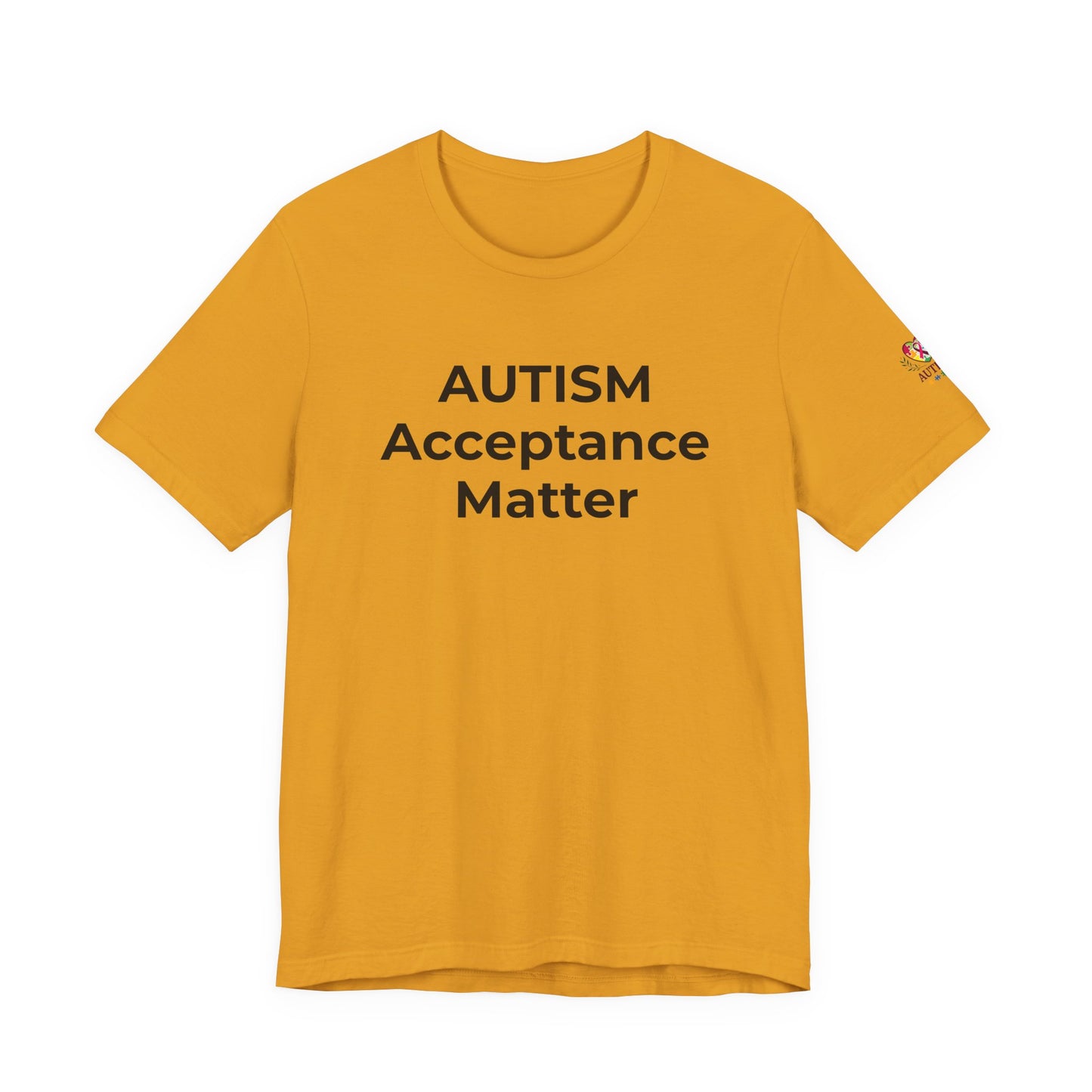 "Autism T-Shirt Acceptance Matters Shirt Support the Spectrum - Wear What You Stand For Products"