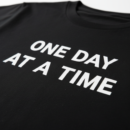 Closeup of One Day at a Time text