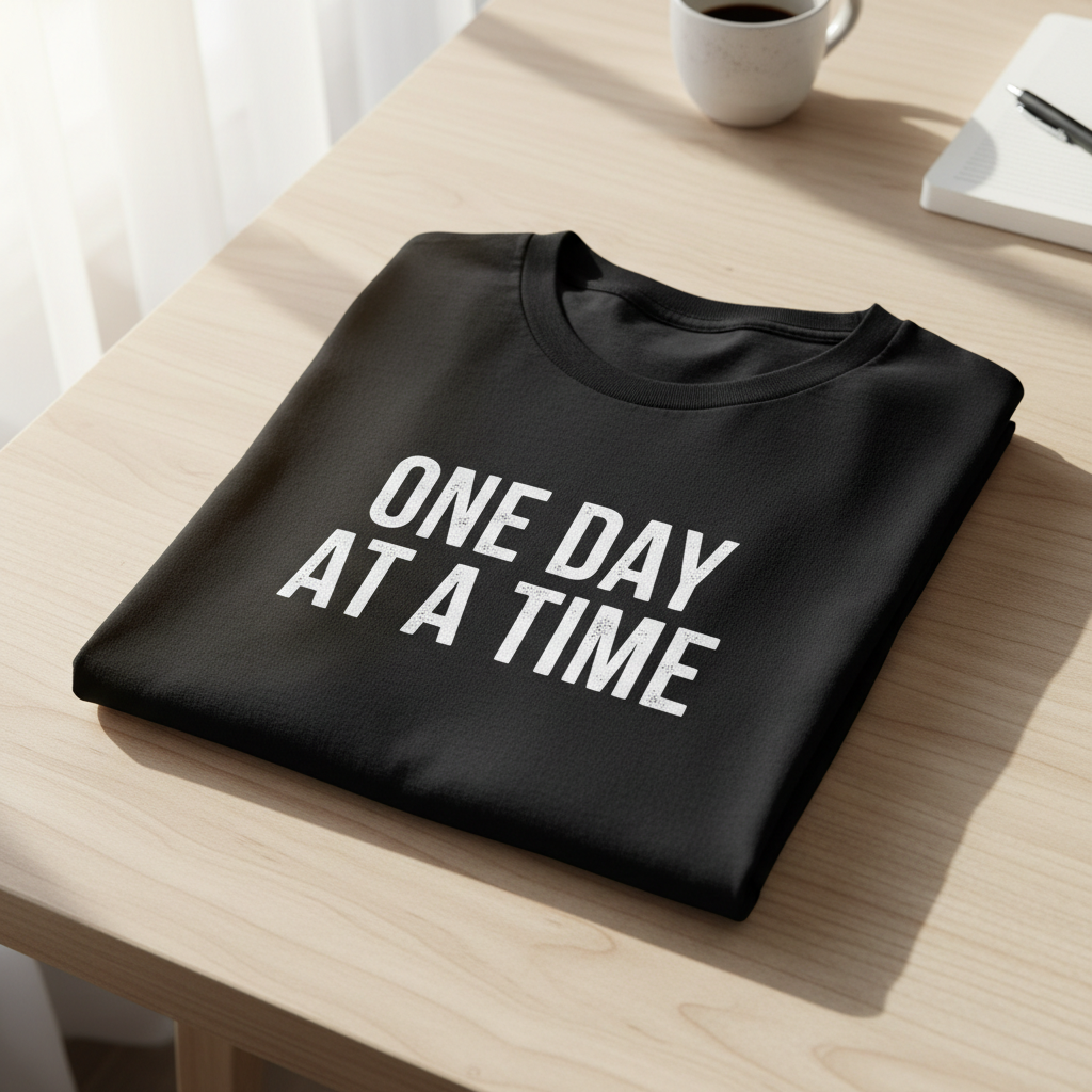 Folded One Day at a Time shirt